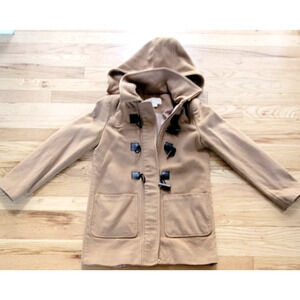 MICHAEL KORS WOMEN JACKET PEACOAT CONTEMPORARY CHIC SZ 6P ZIPPER HOODED